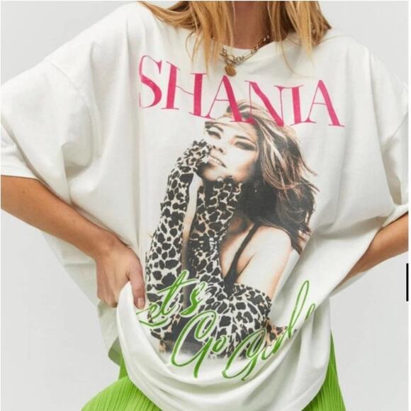 Daydreamer Shania Twain Let's Go Girls Tee Shirt One Size - Picture 1 of 6